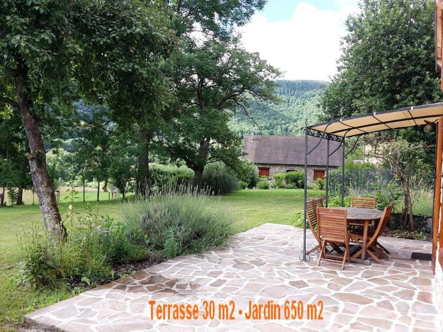 Вилла Grange En Pierres. Grand Jardin Et Belle Vue Saurat Экстерьер фото